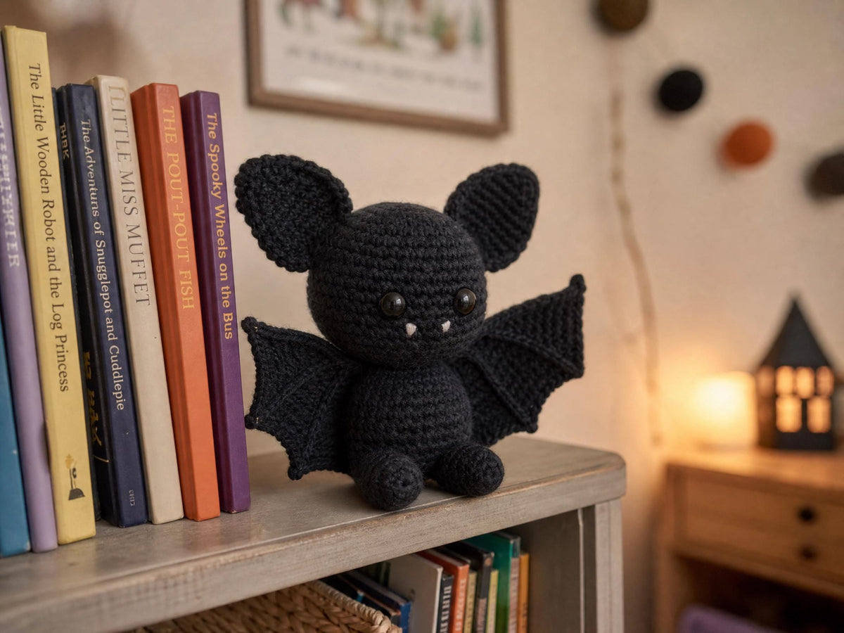 Bat Crochet Pattern | Amigurumi Bat PDF | Beginner Friendly | Halloween Decor | Instant Download , English Dutch