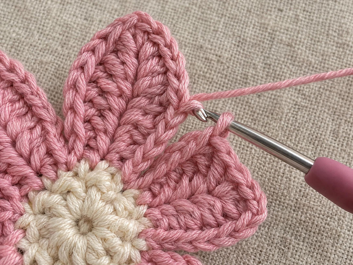 Cosmos Flower Crochet Pattern: Beginner-Friendly Floral Pattern with Photo Tutorial, US Terms, Digital Download
