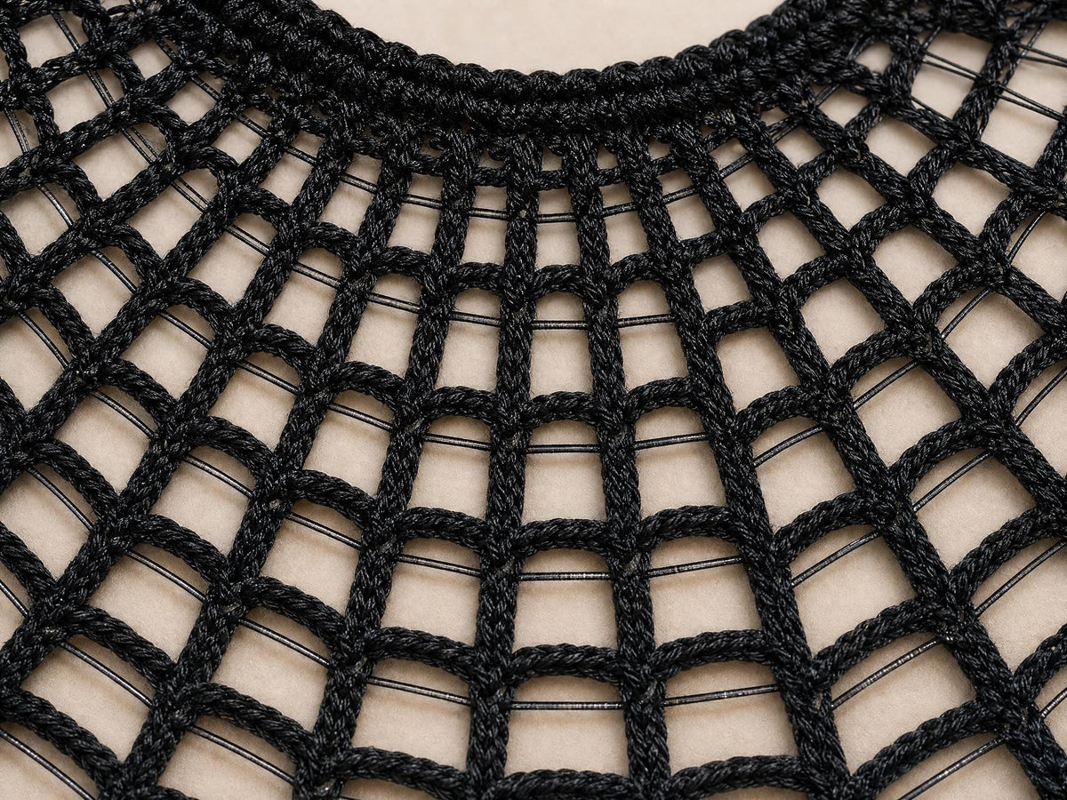 Midnight Web Shawl Crochet Pattern | Gothic Spider Web Lace Wrap (PDF Download)