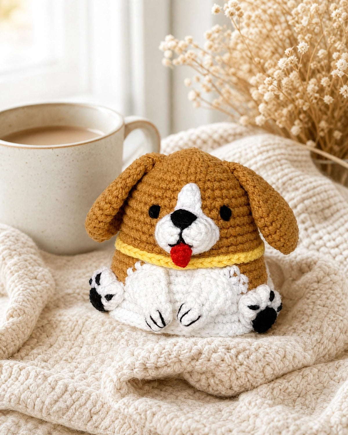 Crochet Dog Amigurumi Pattern Bundle | Beagle, Pug Plush Toy (PDF Download)