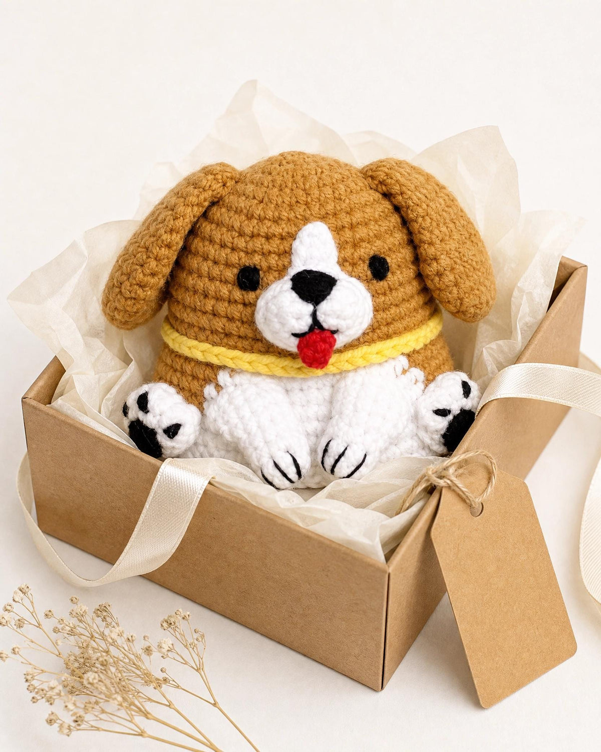 Crochet Dog Amigurumi Pattern Bundle | Beagle, Pug Plush Toy (PDF Download)