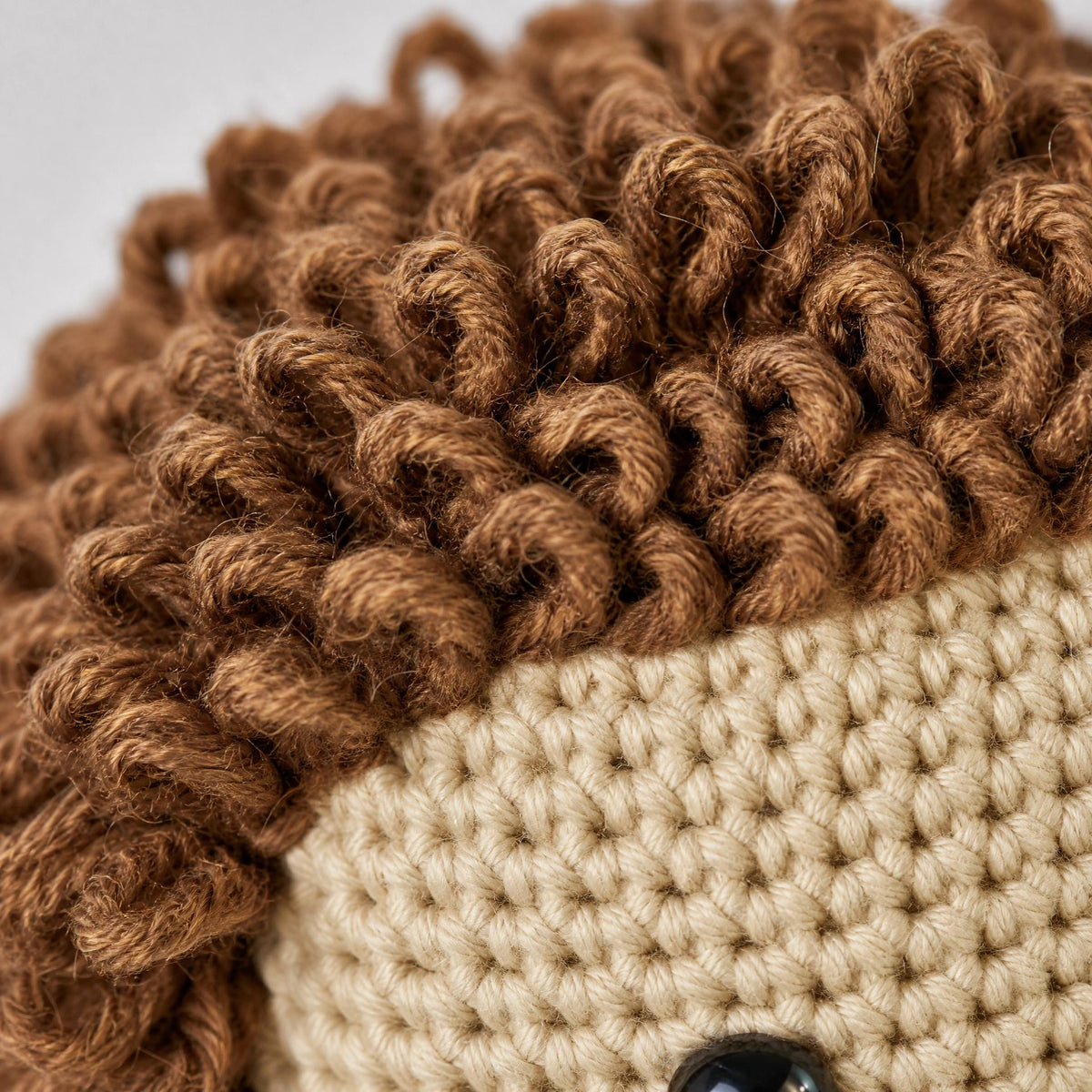 Fluffy Spiky Hedgehog Amigurumi Crochet Pattern – Beginner Woodland Animal (PDF Download) + VIDEO