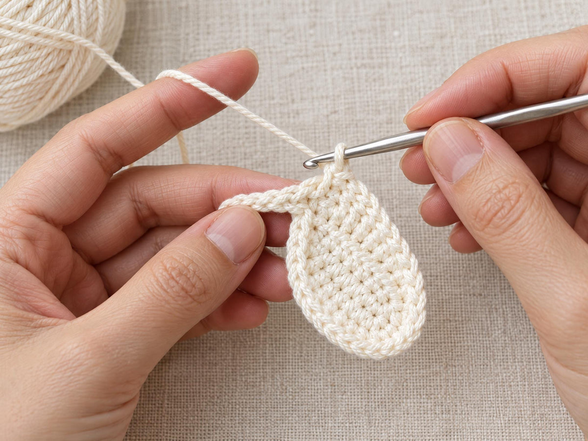 Crochet Flower Pattern: Beginner Magnolia PDF Guide (Digital Download)