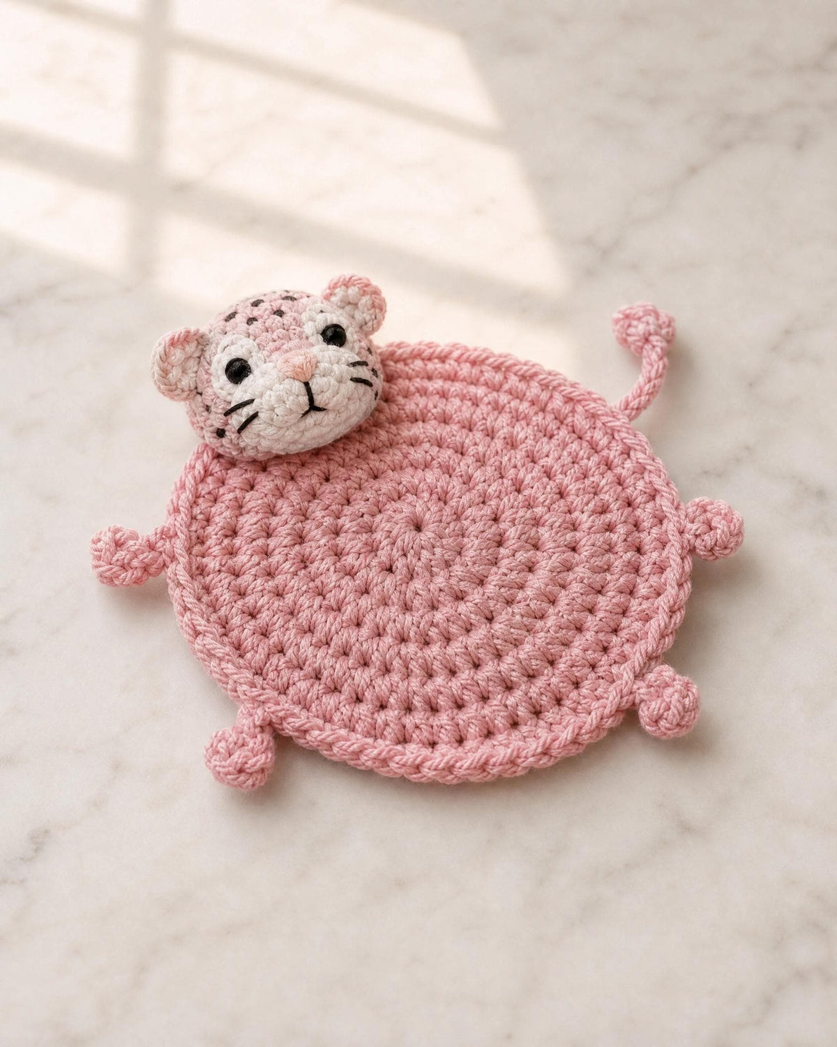 Pop-Up Animal Coaster Crochet Pattern Bundle, 5-in-1 + 6-in-1 PDF, 11 Designs, Instant Download