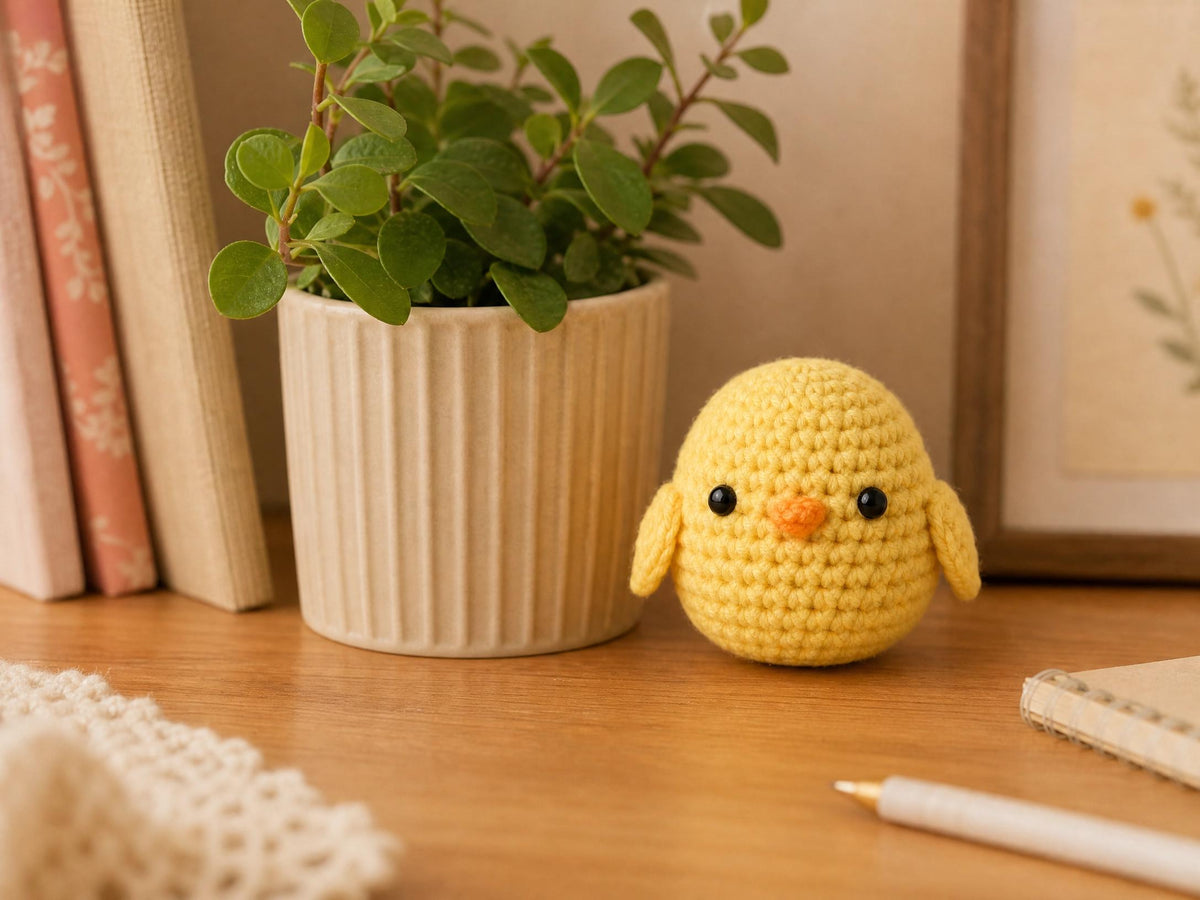 Beginner Bird Crochet Pattern | Easy Amigurumi Stuffed Animal PDF