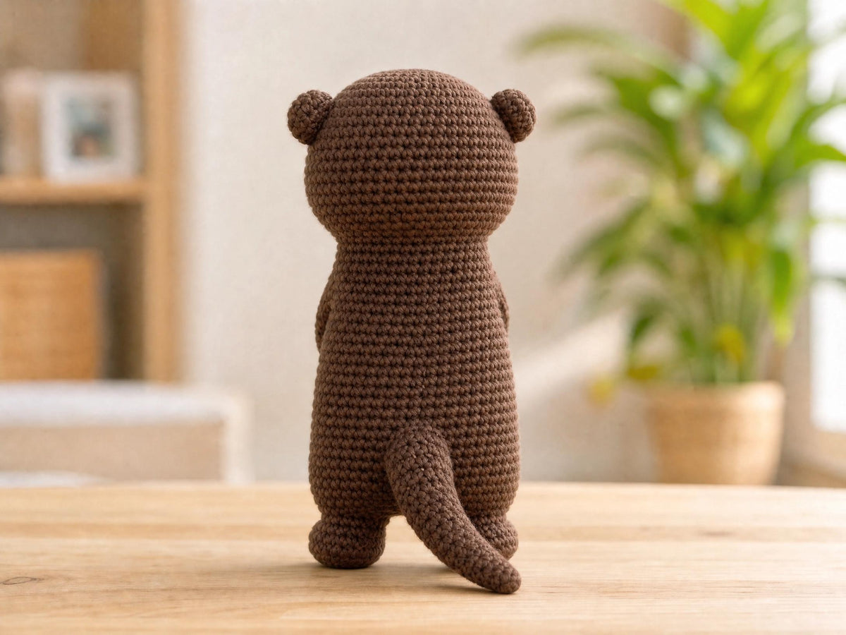 Crochet Otter Amigurumi Pattern | Seamless Color Change | Stuffed Animal Toy PDF | Intermediate Amigurumi Design