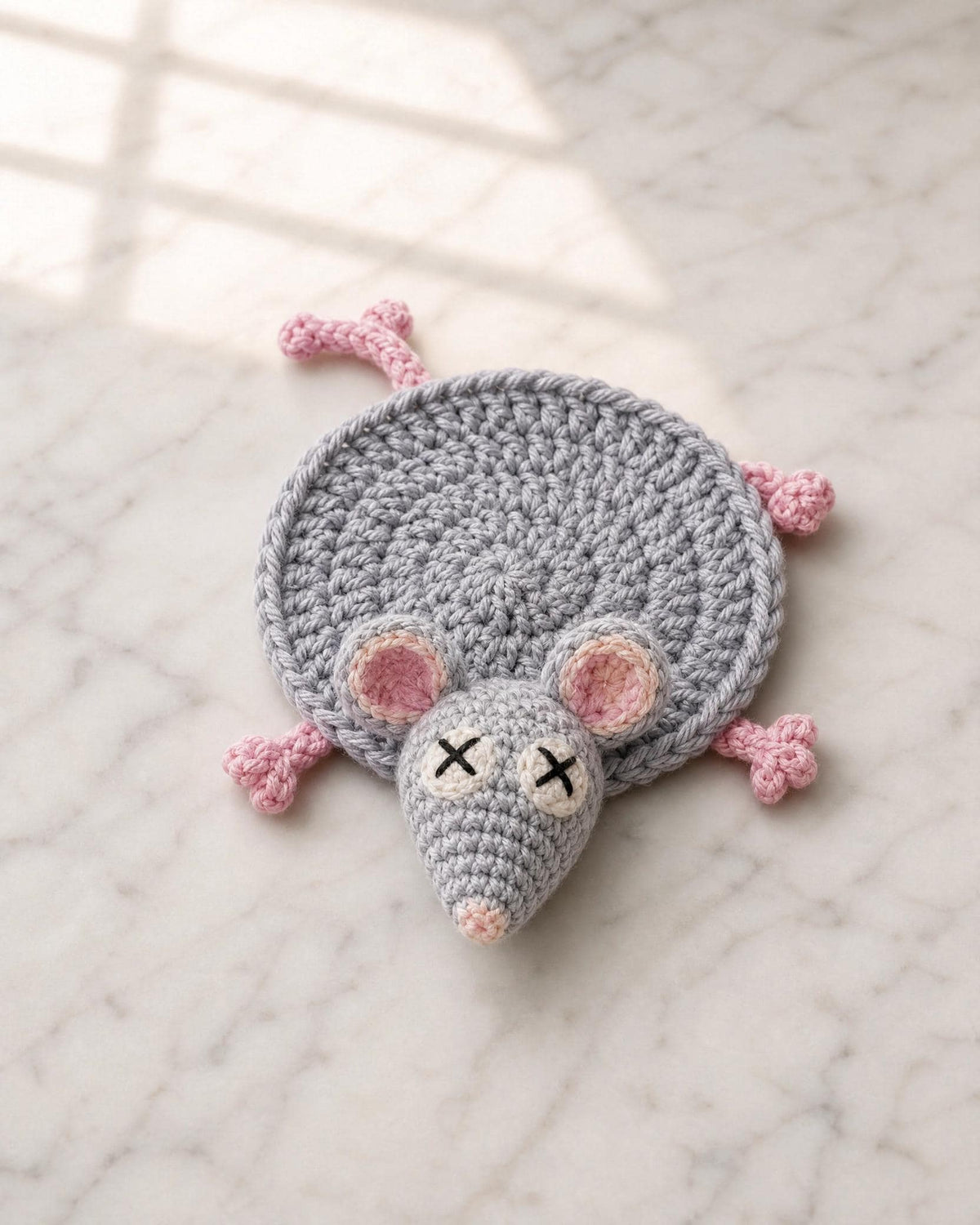 Pop-Up Animal Coaster Crochet Pattern Bundle, 5-in-1 + 6-in-1 PDF, 11 Designs, Instant Download