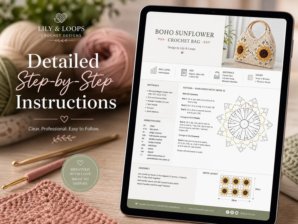 8-in-1 Amigurumi Keychain Crochet Pattern – Flower, Fruit, Animal, Rainbow Designs (PDF Download)