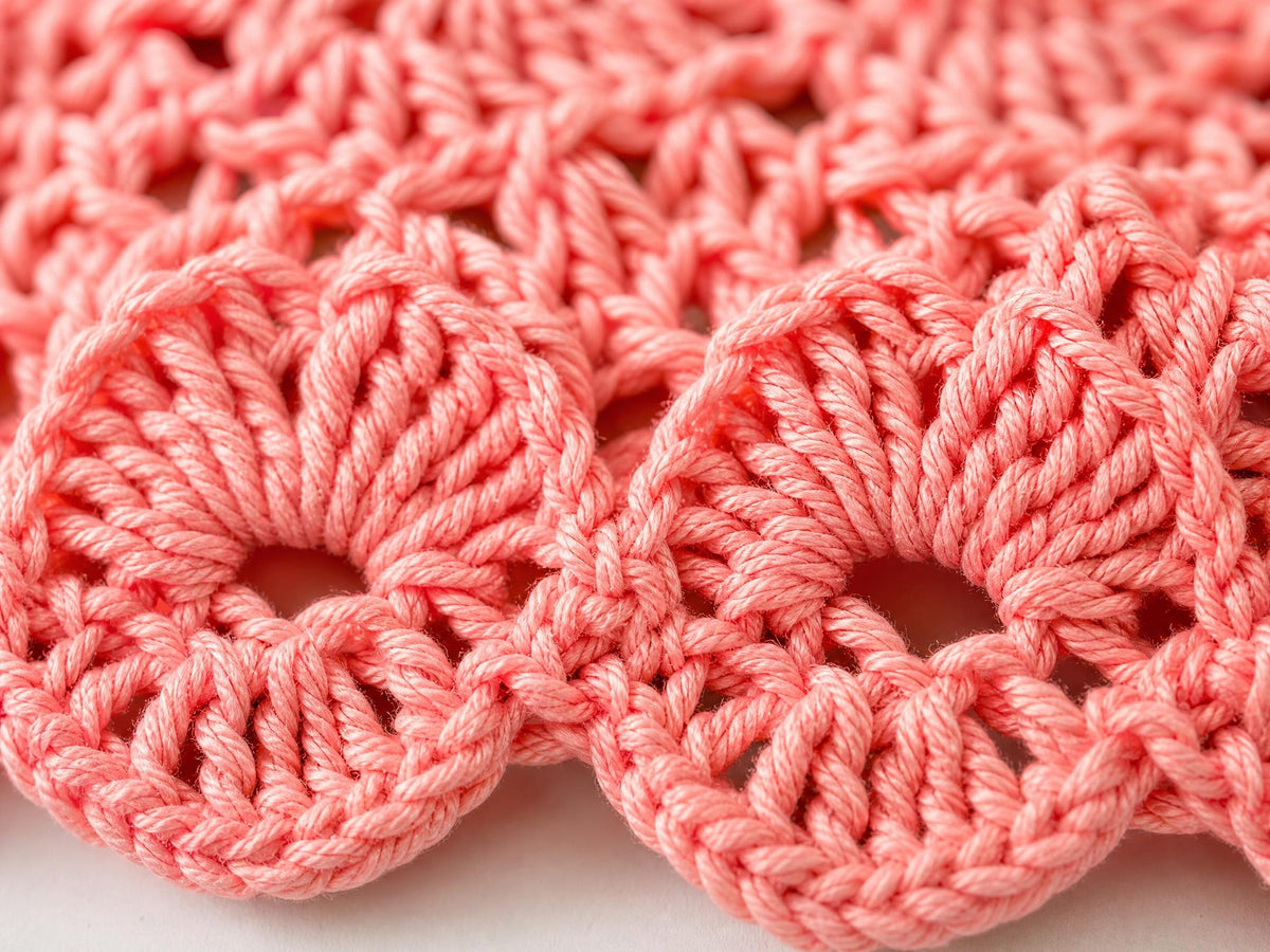 Crochet Bikini Crop Top Pattern | Shell Stitch Halter PDF (Beginner Friendly)