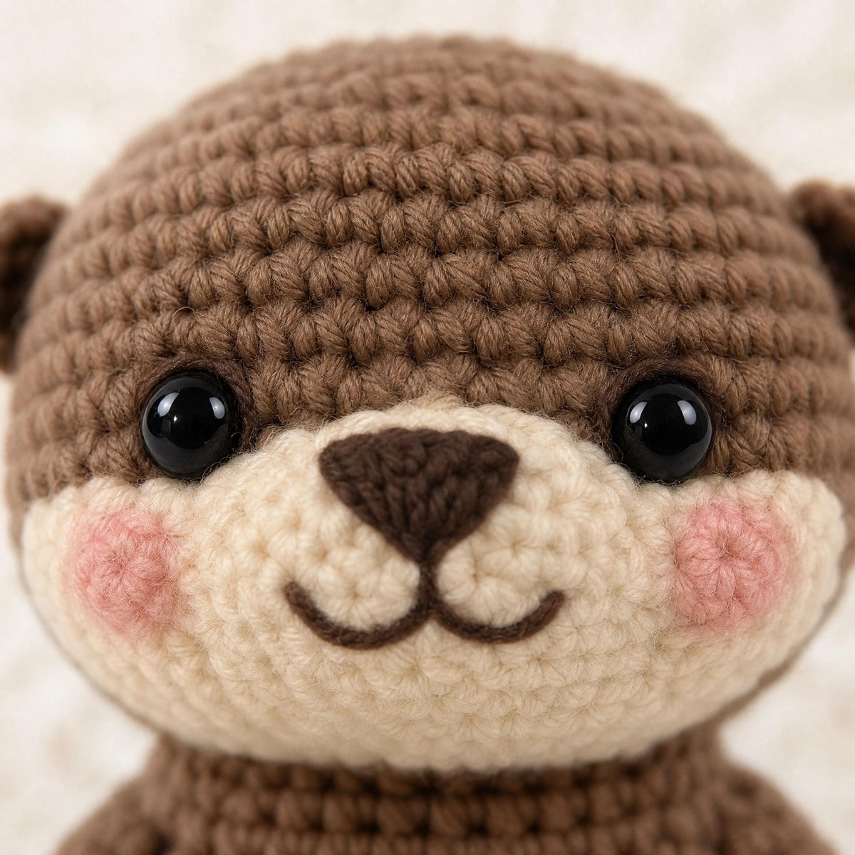 Lucky Lotus Baby Otter Crochet Pattern – Beginner Amigurumi Toy (Digital Download)