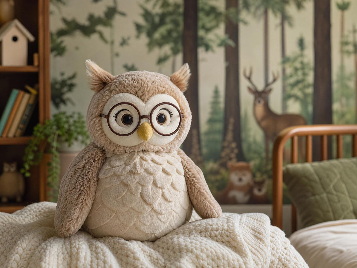 Crochet Owl Pattern | Amigurumi Woodland Decor PDF (Instant Download)