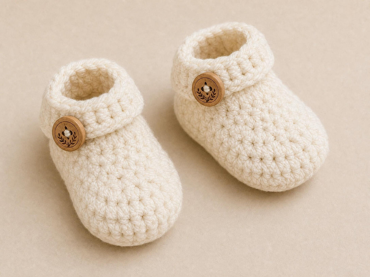 Crochet Baby Gift Set Pattern | Chunky Beanie, Booties, Blanket (PDF Download)