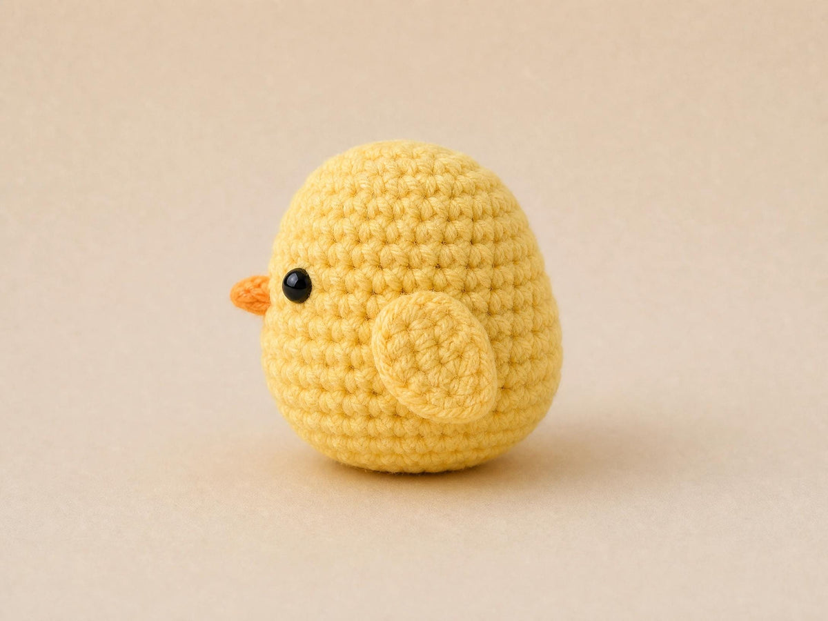 Beginner Bird Crochet Pattern | Easy Amigurumi Stuffed Animal PDF