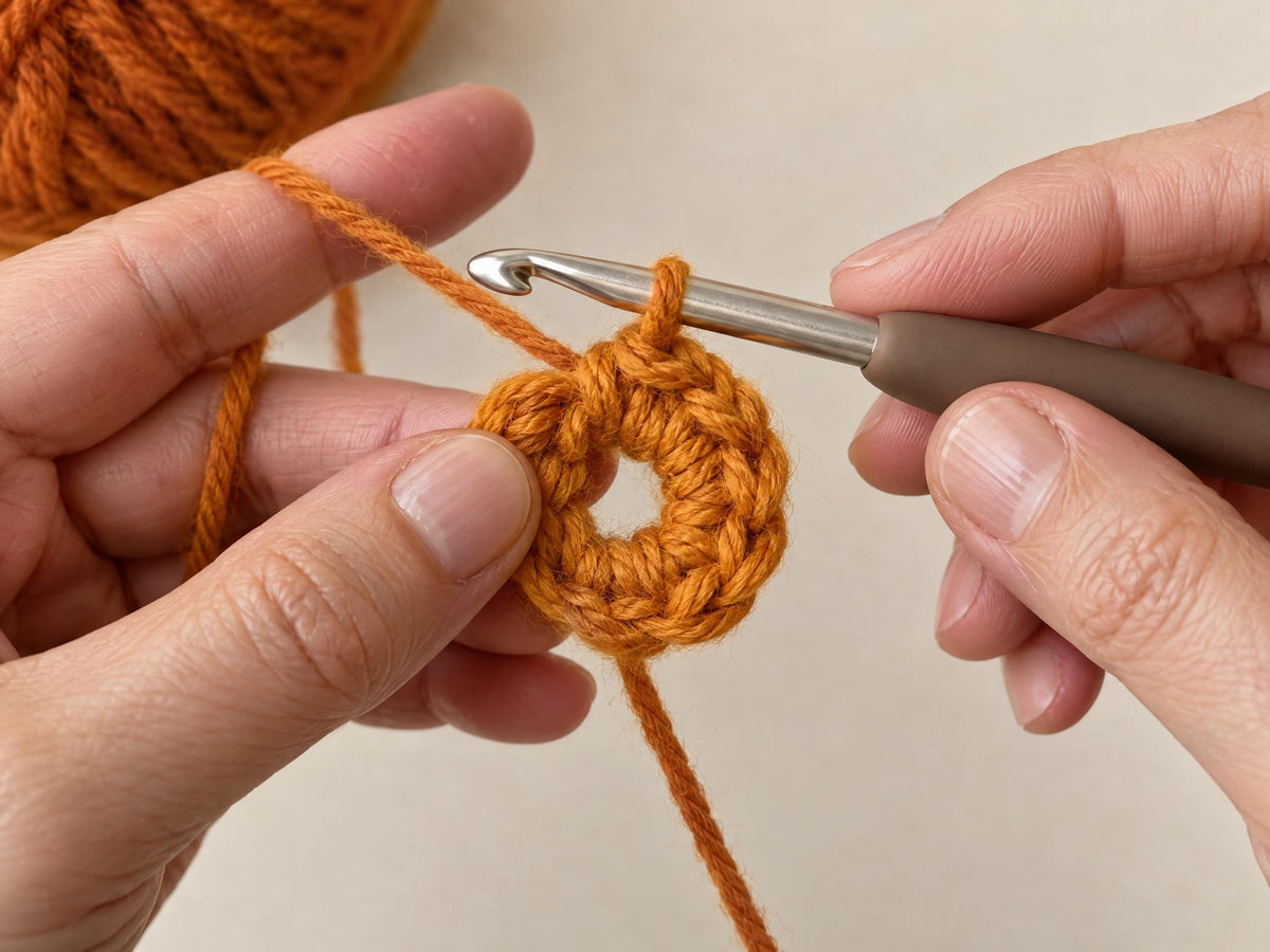 Crochet Marigold Flower Pattern: Dimensional Layered Petal Design (PDF)