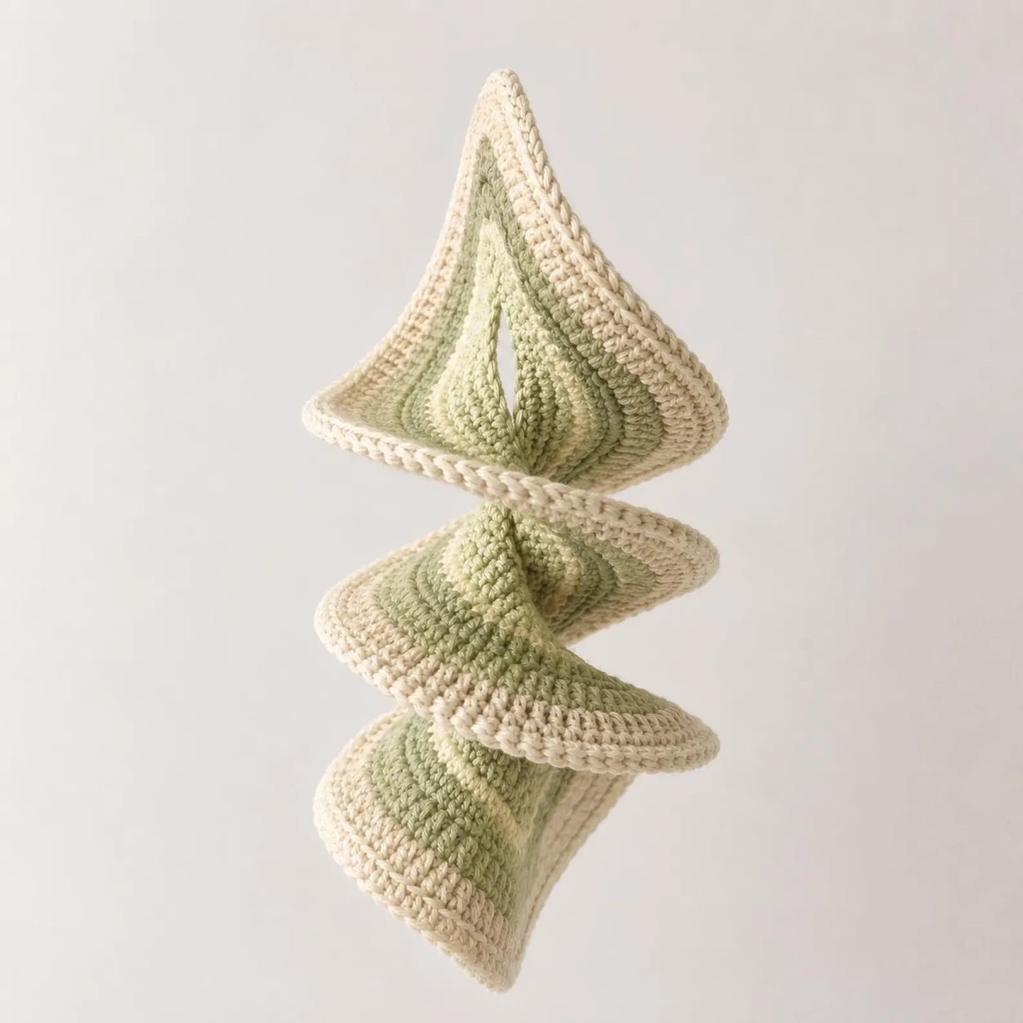 Crochet Spiral Tree Pattern PDF, Modern Amigurumi Home Decor, Twisted Crochet Sculpture, Crochet Wind Spinner Pdf, Crochet Boho Decor Pdf
