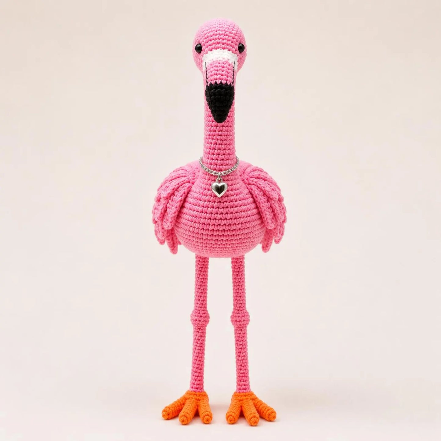 Flamingo Crochet Pattern PDF, Amigurumi Flamingo Tutorial, Pink Bird Plush Pattern, Crochet Flamingo Toy, Tropical Nursery Decor
