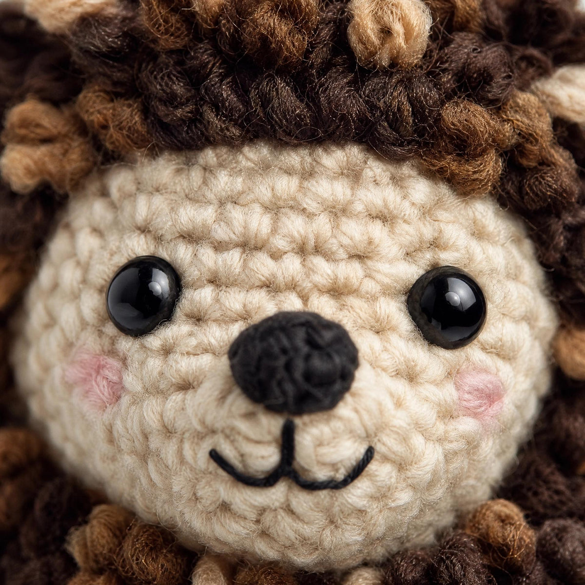 Fluffy Spiky Hedgehog Amigurumi Crochet Pattern – Beginner Woodland Animal (PDF Download) + VIDEO