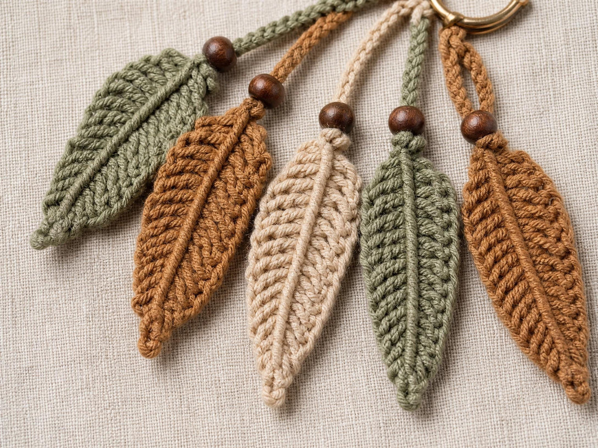 Bohemian Dreamcatcher Ear Cuff Crochet Pattern – Intermediate PDF Tutorial (Instant Download)