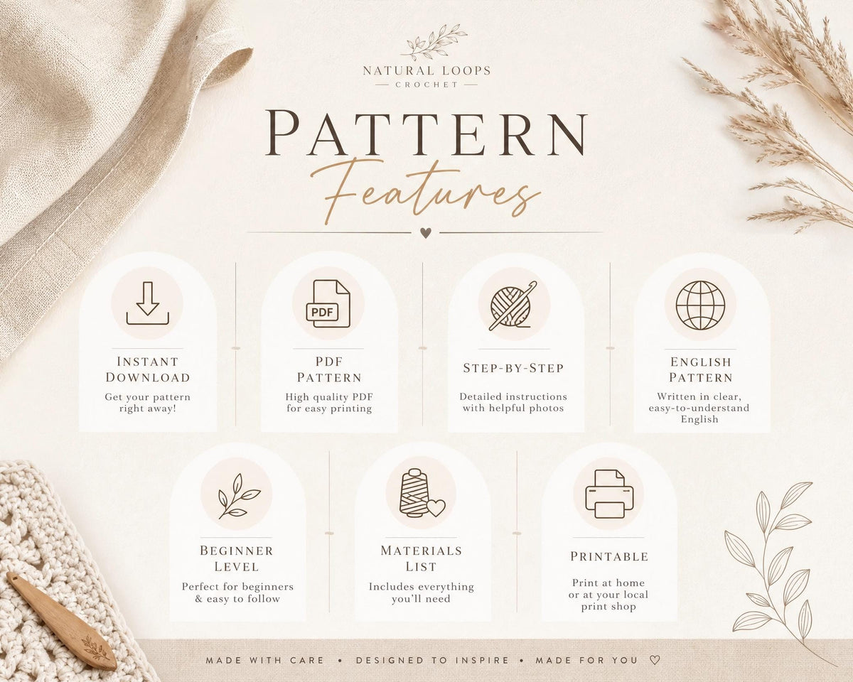 Daisy Amigurumi Cow Crochet Pattern | Beginner Friendly PDF (Instant Download)