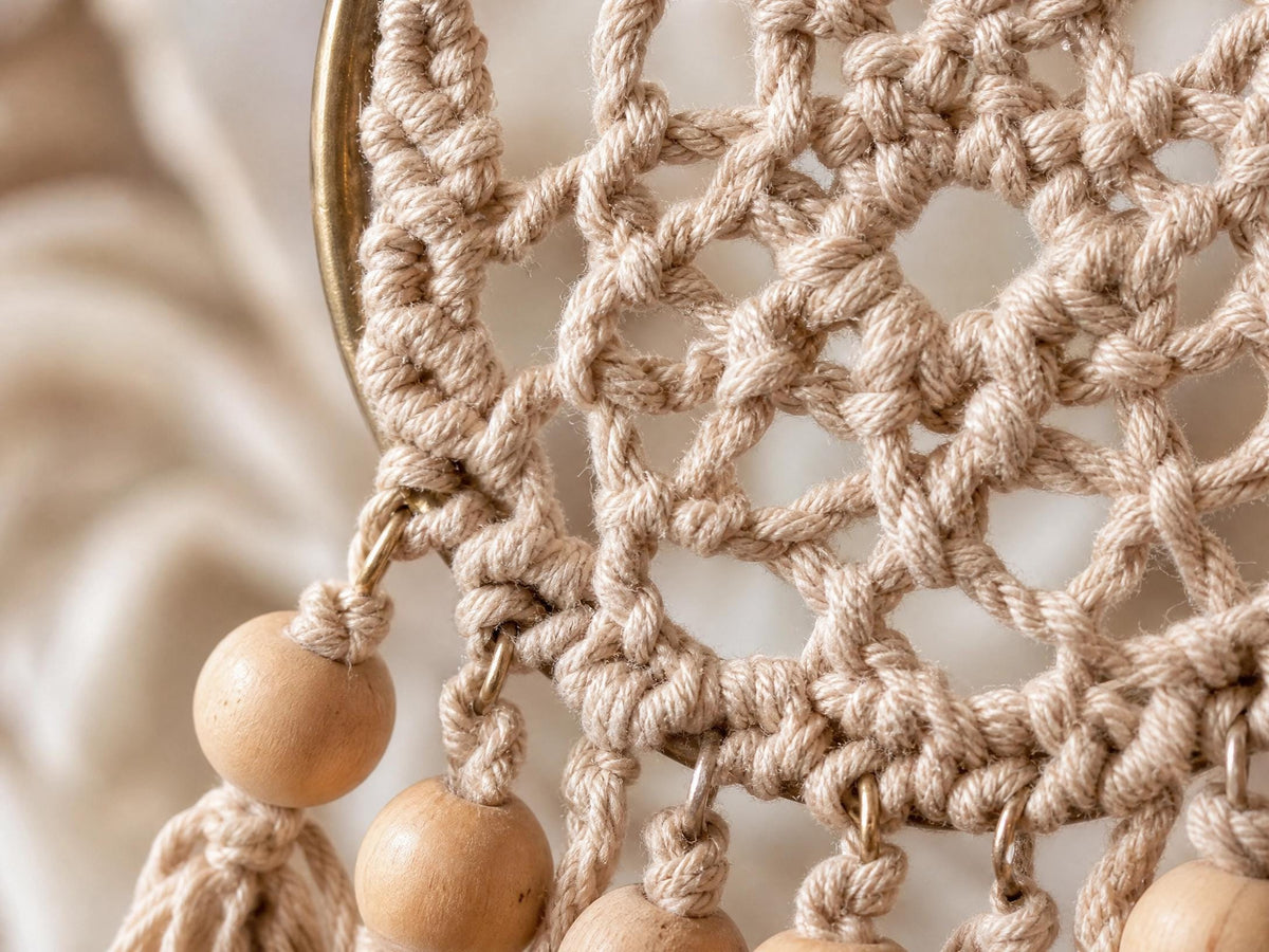 Bohemian Dreamcatcher Ear Cuff Crochet Pattern – Intermediate PDF Tutorial (Instant Download)