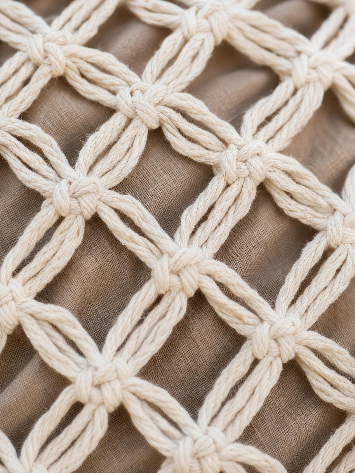 Diamond Lattice Poncho Crochet Pattern | Boho Open Weave (PDF Download)