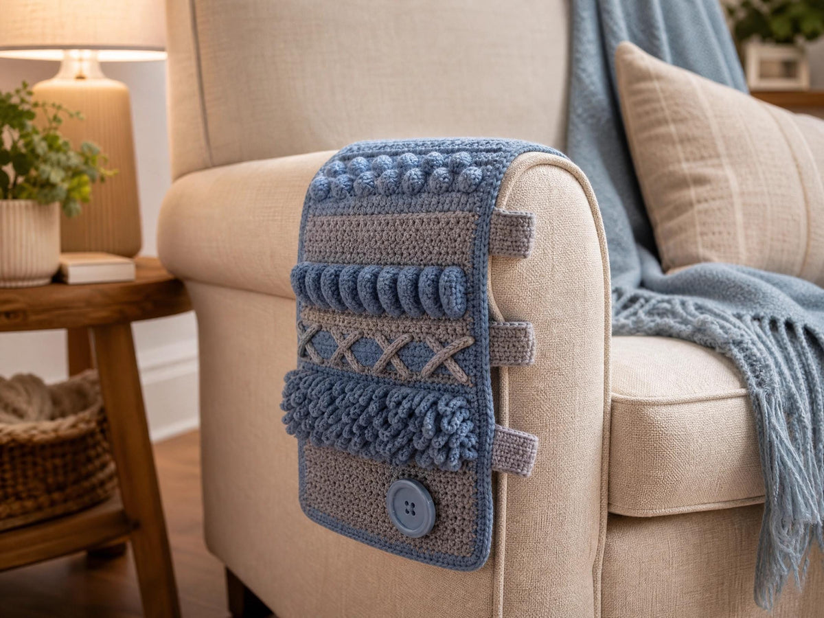 Textured Comfort Sensory Pad Crochet Pattern - Beginner-Friendly Sensory Aid (PDF)