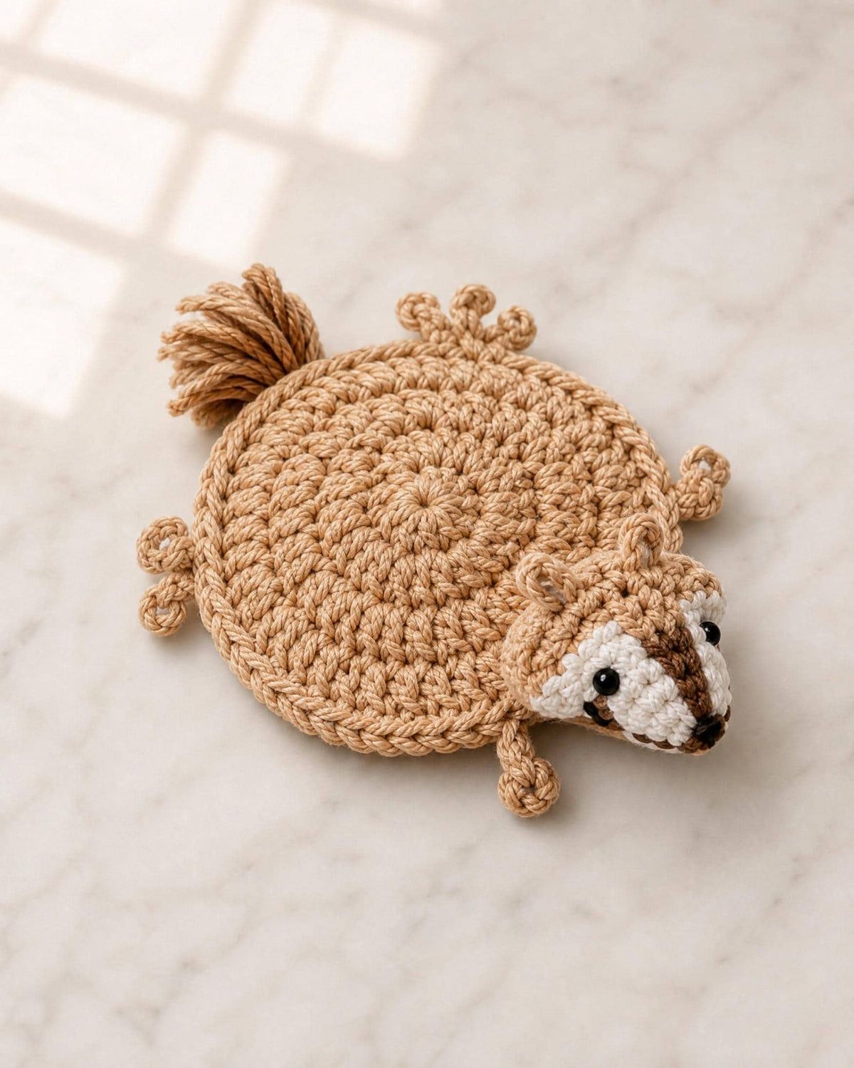Pop-Up Animal Coaster Crochet Pattern Bundle, 5-in-1 + 6-in-1 PDF, 11 Designs, Instant Download