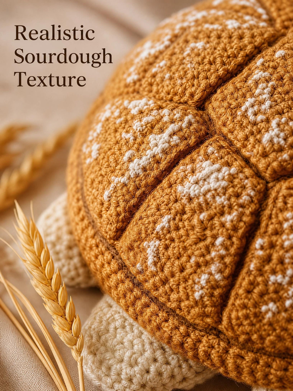 Sourdough Turtle Amigurumi Crochet Pattern, Kawaii Bread Loaf Shellfie (PDF Download)