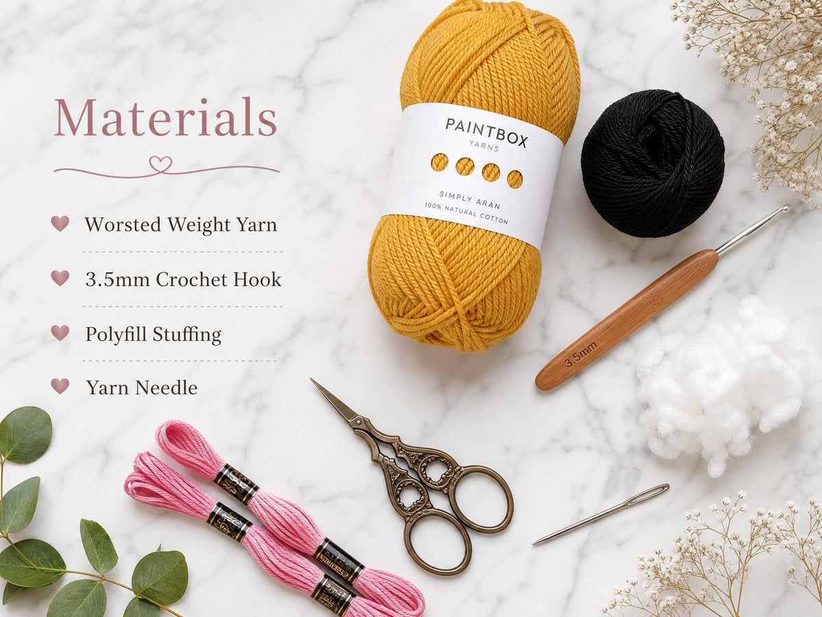 Amigurumi Bee Crochet Pattern, Beginner Friendly Bumblebee PDF Tutorial (Instant Download)