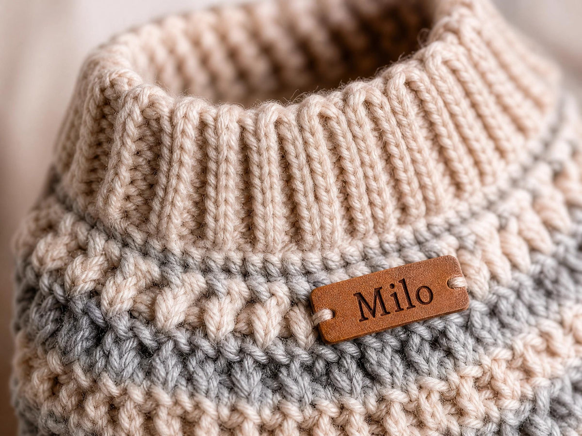 Milo Kitten Sweater Crochet Pattern – Beginner Friendly Cat Clothes PDF (Digital Download)