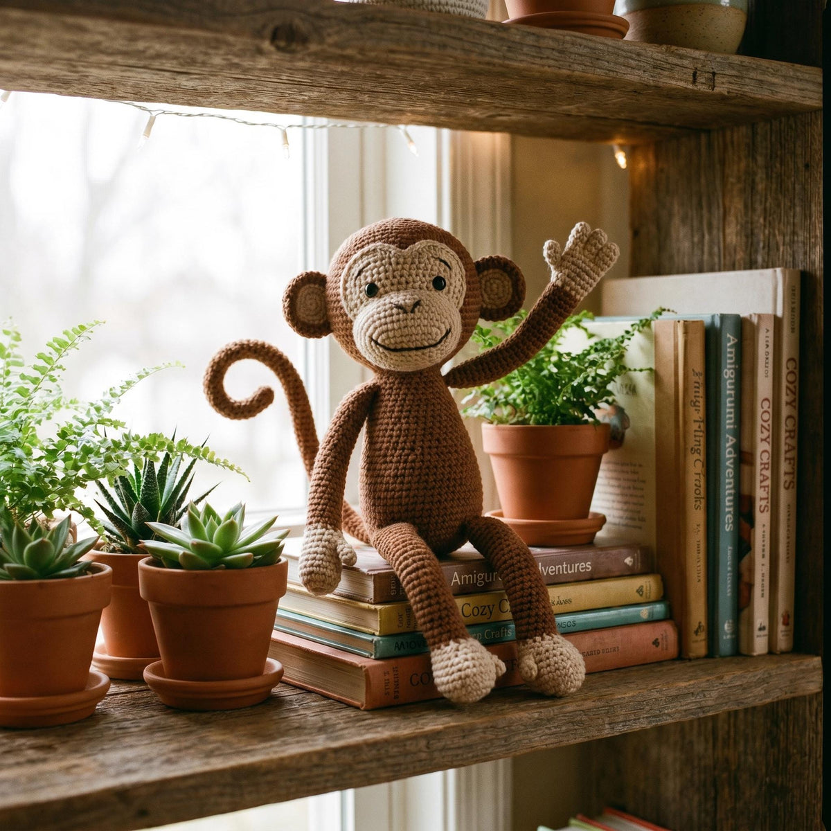 Mia Dancing Monkey Crochet Pattern – Advanced Amigurumi PDF (Instant Download)