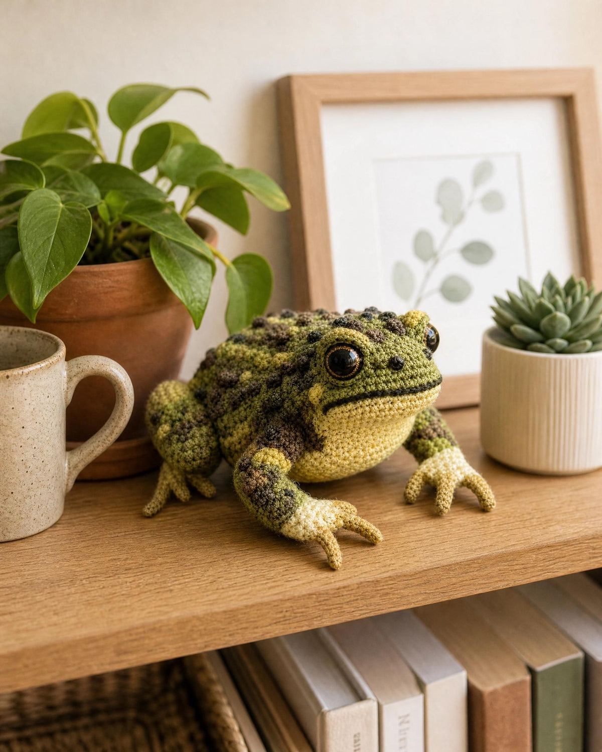 Crochet Toad Pattern, Amigurumi Frog, Bobble Stitch Toad, Beginner PDF (17-Page Download)
