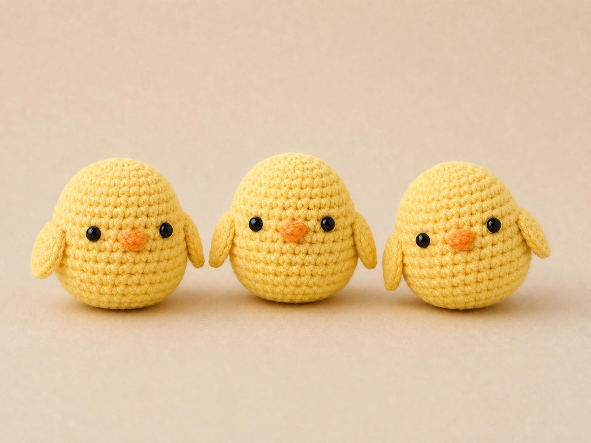 Beginner Bird Crochet Pattern | Easy Amigurumi Stuffed Animal PDF