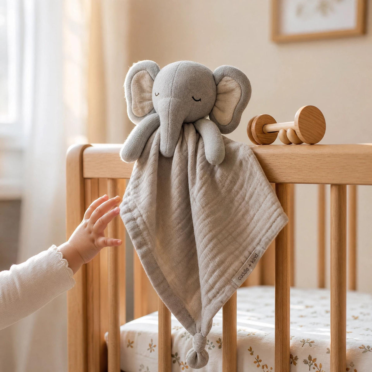 Beginner Friendly Elephant Lovey Blanket Crochet Pattern - Amigurumi Baby Comforter PDF Tutorial