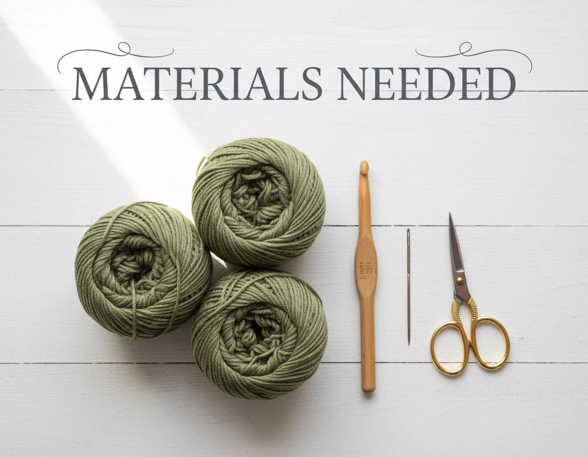 Crochet Halter Top & Wrap Skirt Pattern | Olive Leaf Lace Beach Set (PDF Download)