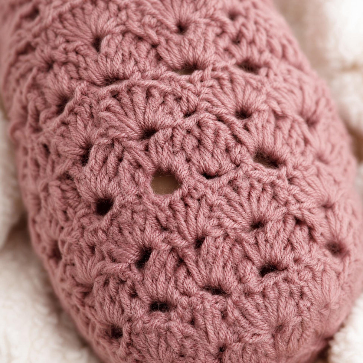 Rose Petal Newborn Crochet Cocoon and Bonnet Pattern (PDF Download)