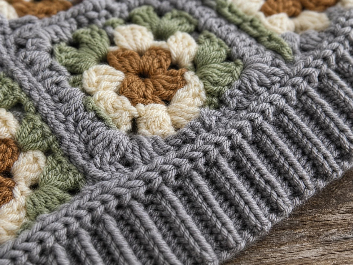 Sunshine Meadow Dog Sweater Crochet Pattern | Beginner Granny Square Jumper (PDF Download)