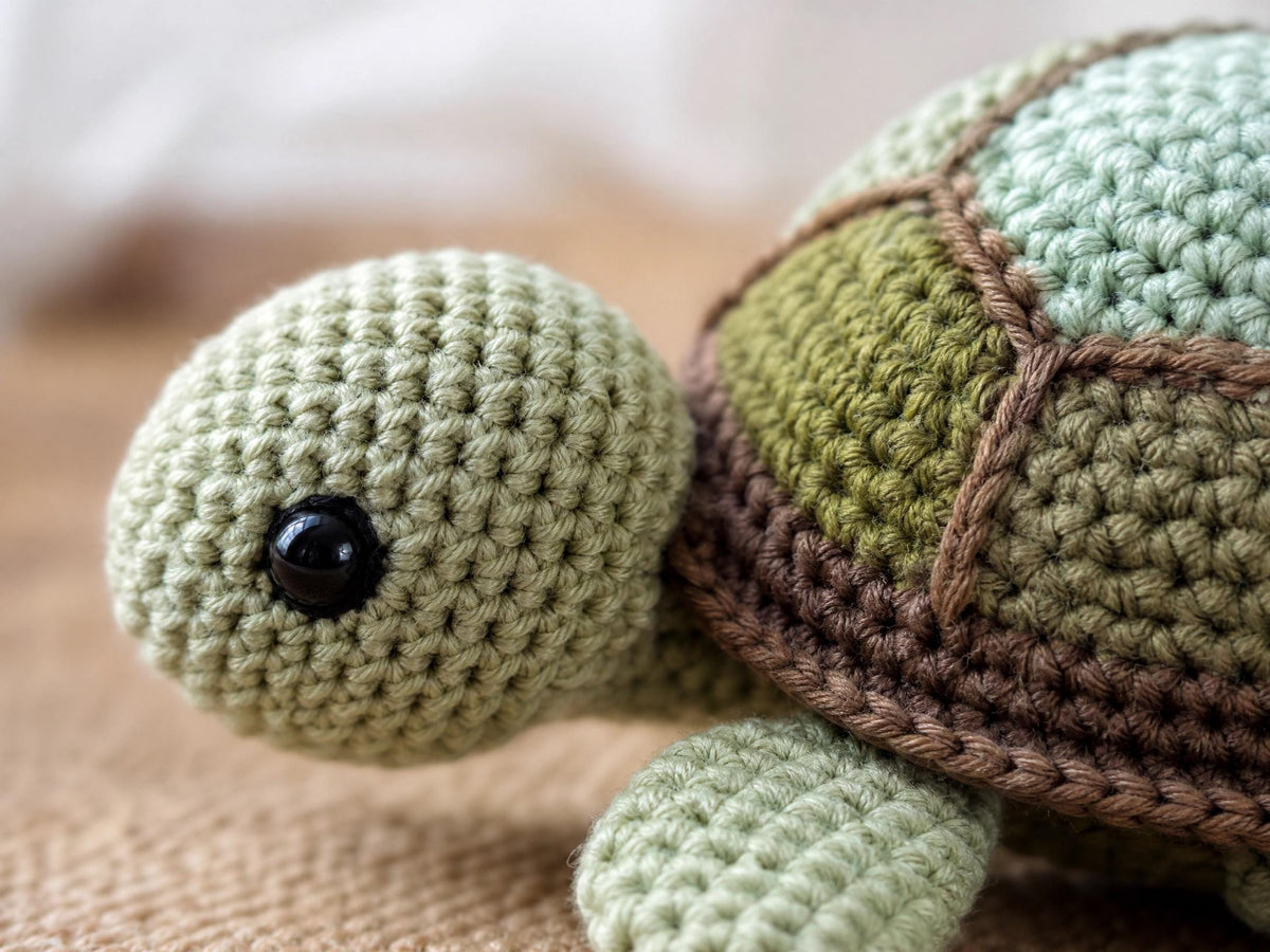 Baby Turtles Crochet Pattern | Amigurumi Sea Turtle PDF | Beginner Friendly | Quick Project | Instant Download
