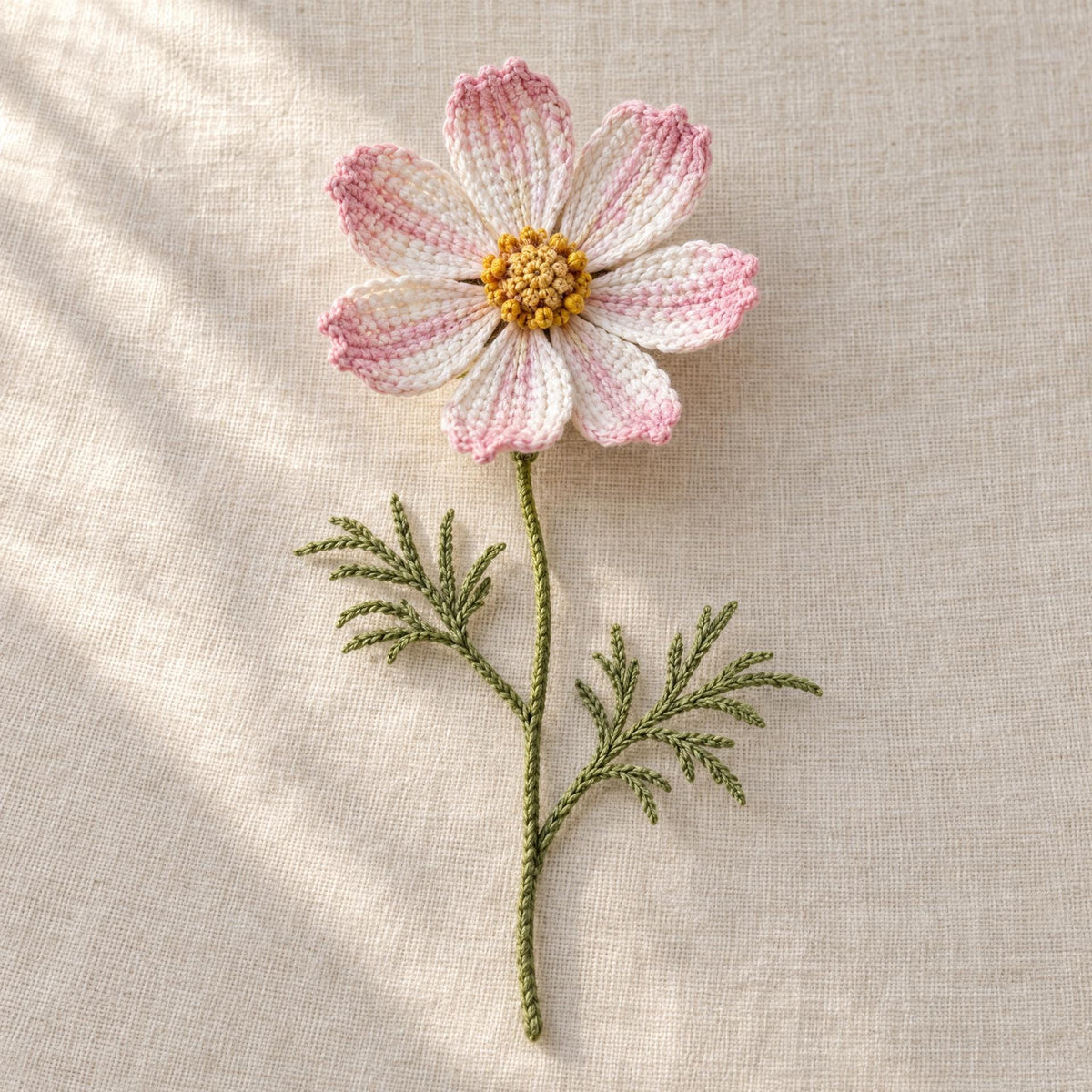 Cosmos Flower Crochet Pattern: Beginner-Friendly Floral Pattern with Photo Tutorial, US Terms, Digital Download