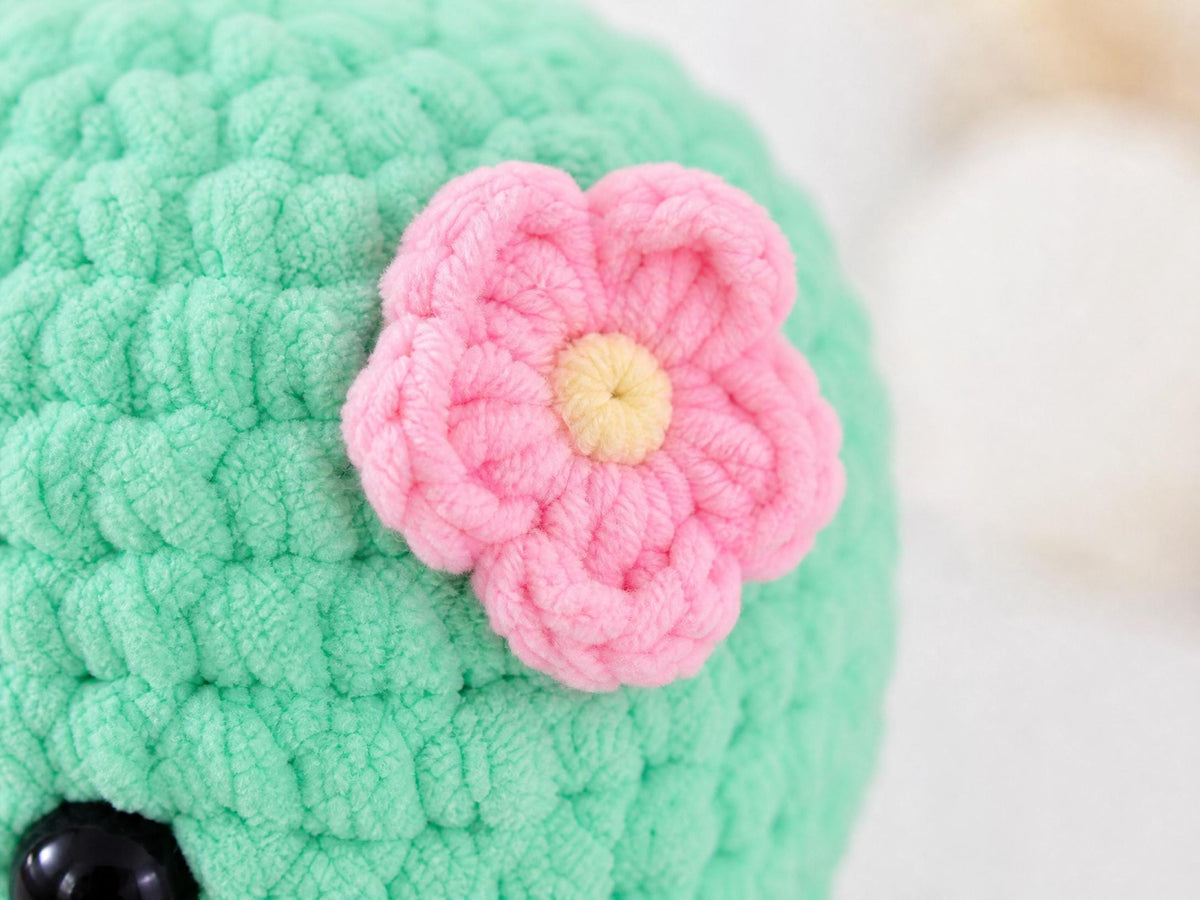Curly Octopus No-Sew Crochet Pattern | Beginner Amigurumi | Plush Chenille Yarn | Instant Download PDF