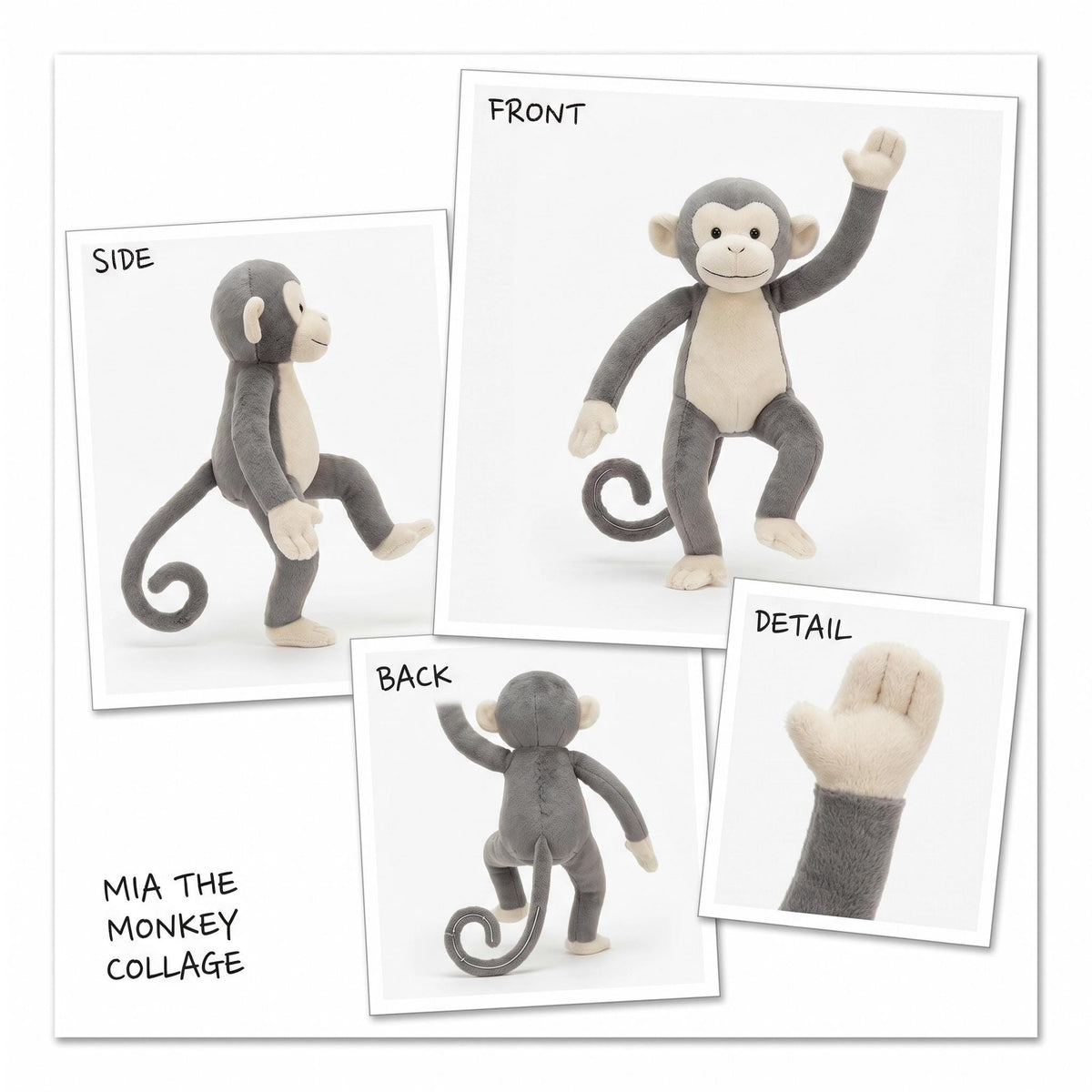 Mia Dancing Monkey Crochet Pattern – Advanced Amigurumi PDF (Instant Download)