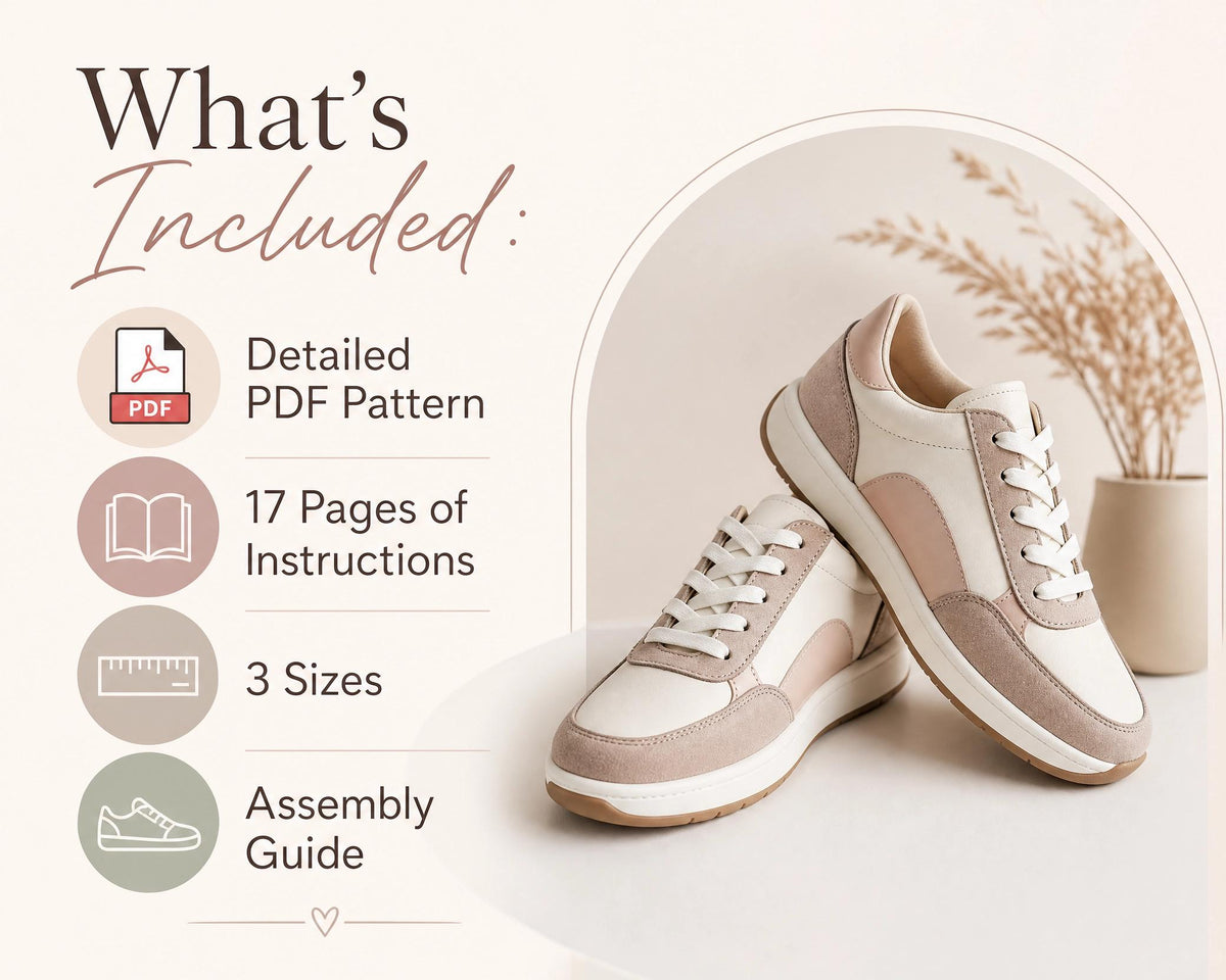 Crochet Baby Sneakers Pattern | High-Top Booties, 0-9 Months (PDF Download) English + Dutch