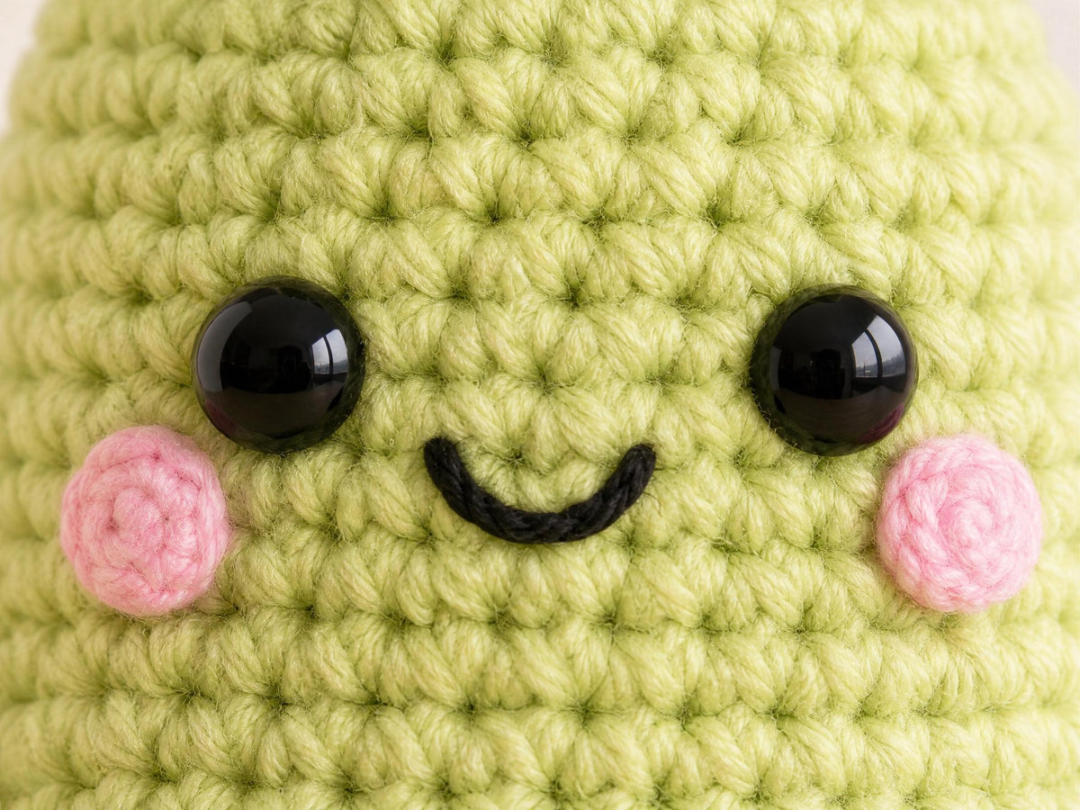 The Positive Sprout - Beginner-Friendly Amigurumi Crochet Pattern (PDF)