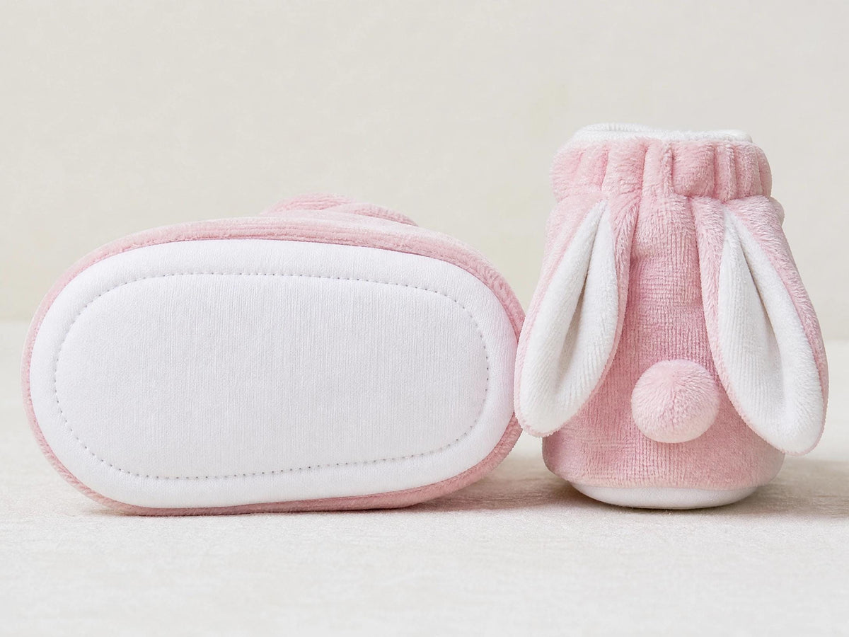 Bunny Sneaker Baby Booties Crochet Pattern - Complete Step-by-Step Beginner Guide (PDF)