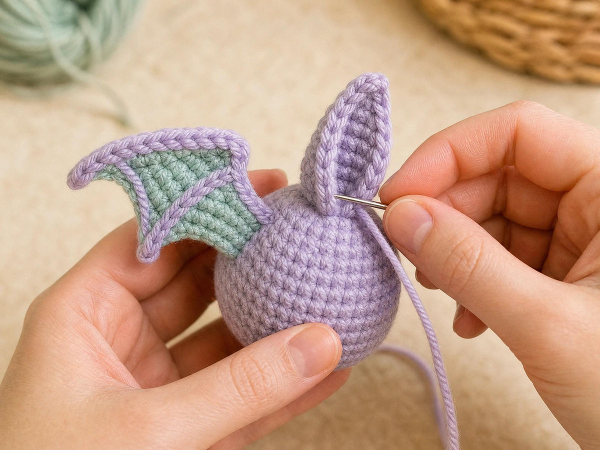 Hatchling Dragon Egg Crochet Pattern PDF, Beginner Amigurumi Digital Download