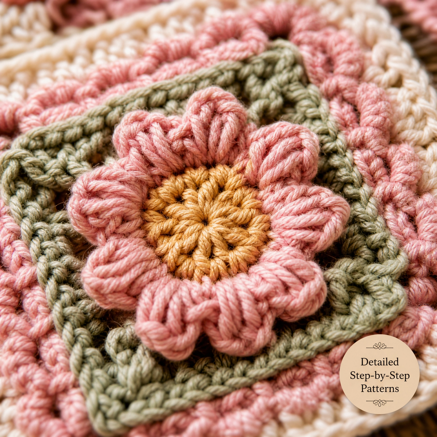 500+ Ultimate Granny Square Crochet Pattern Bundle | Mega Digital Download | Instant PDF | Beginner Friendly Afghan Blanket Motifs