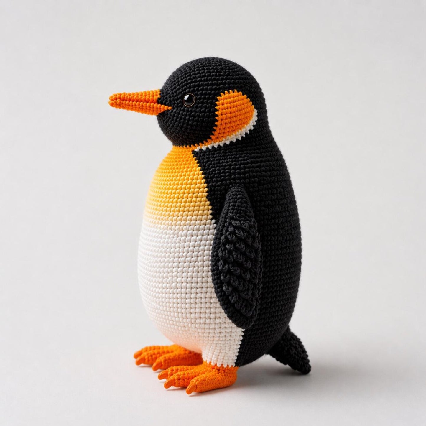 Emperor Penguin Crochet Pattern PDF, Realistic Penguin Amigurumi Tutorial, Crochet Bird Plush Pattern, Penguin Toy PDF