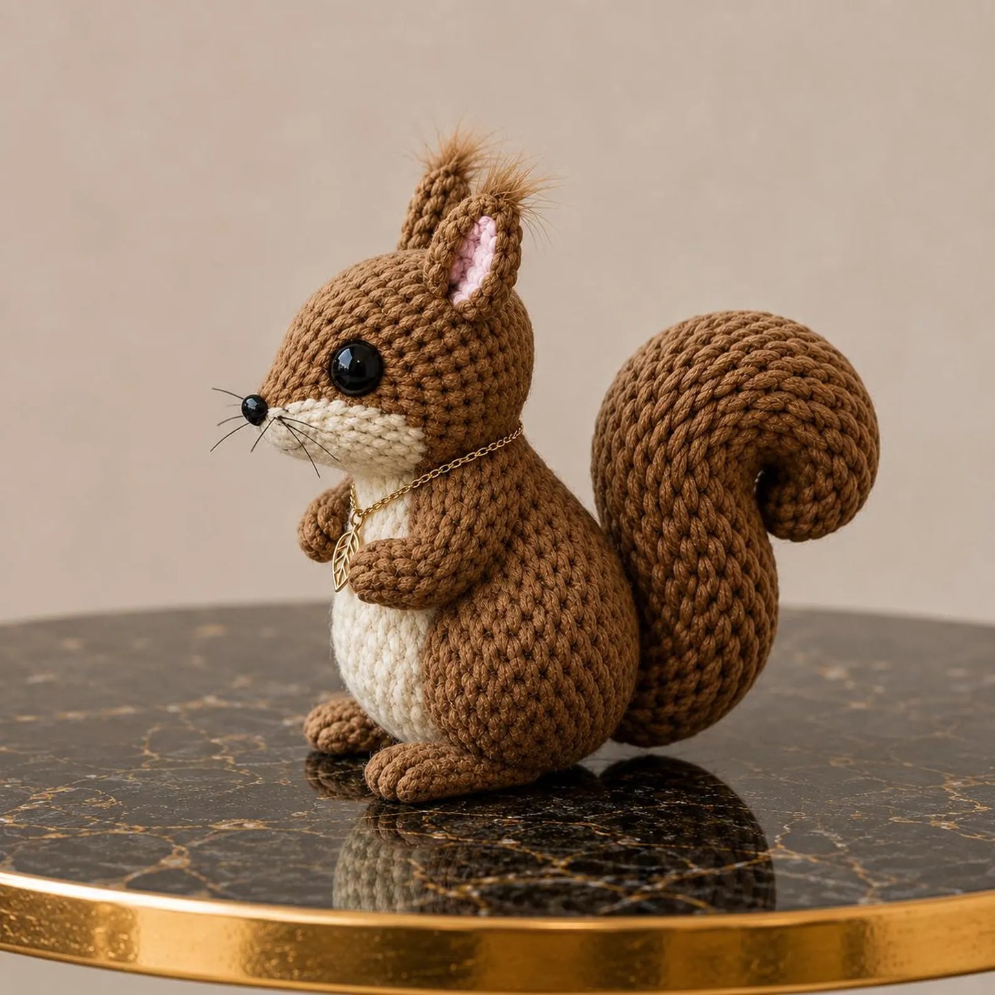 Crochet Squirrel Pattern PDF, Amigurumi Woodland Animal Tutorial, Cute Forest Squirrel Crochet Plush, Beginner Friendly DIY Toy