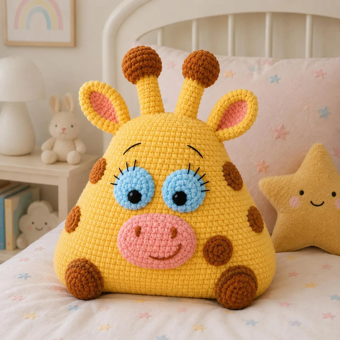 Cute Giraffe Crochet Pattern PDF, Amigurumi Plush Tutorial, Digital Download, Kawaii Animal Toy Pattern, Beginner Friendly