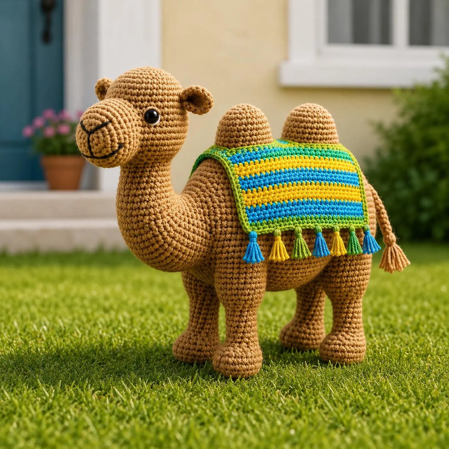 Cute Crochet Camel Pattern PDF, Amigurumi Camel Tutorial, Desert Camel Plush Crochet Pattern, Kawaii Camel Toy, DIY Crochet Animal Pattern